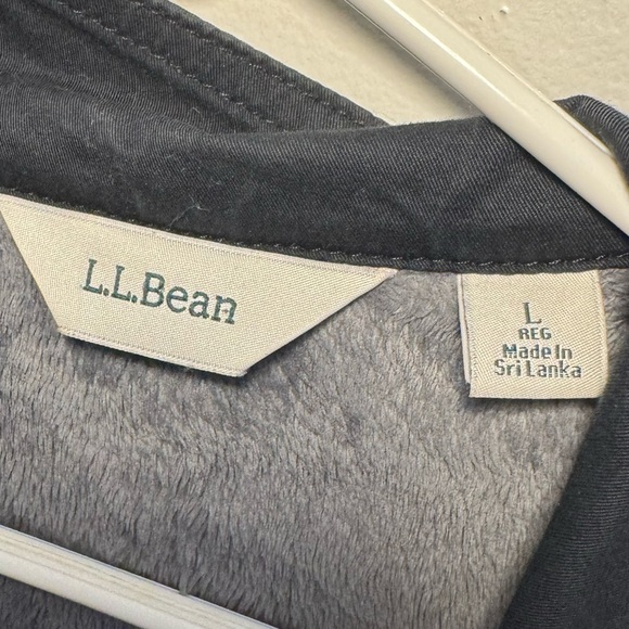 LL Bean Lined Utility Jacket - Picture 2 of 5